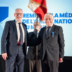 Le maire, Didier Brémond, honoré de l'Ordre National du Mérite.