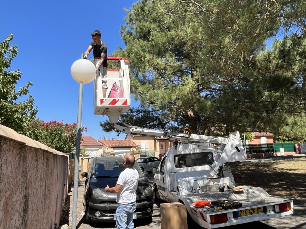 Éclairage public : l'opération "relampage" est lancée Ville de Brignoles