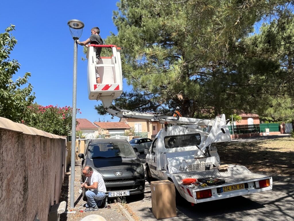 Éclairage public : l'opération "relampage" est lancée Ville de Brignoles