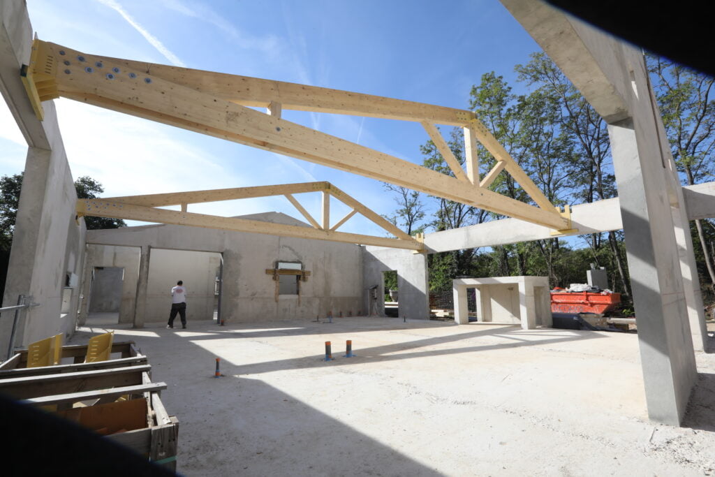 La Courte Échelle : la future crèche sort de terre Ville de Brignoles
