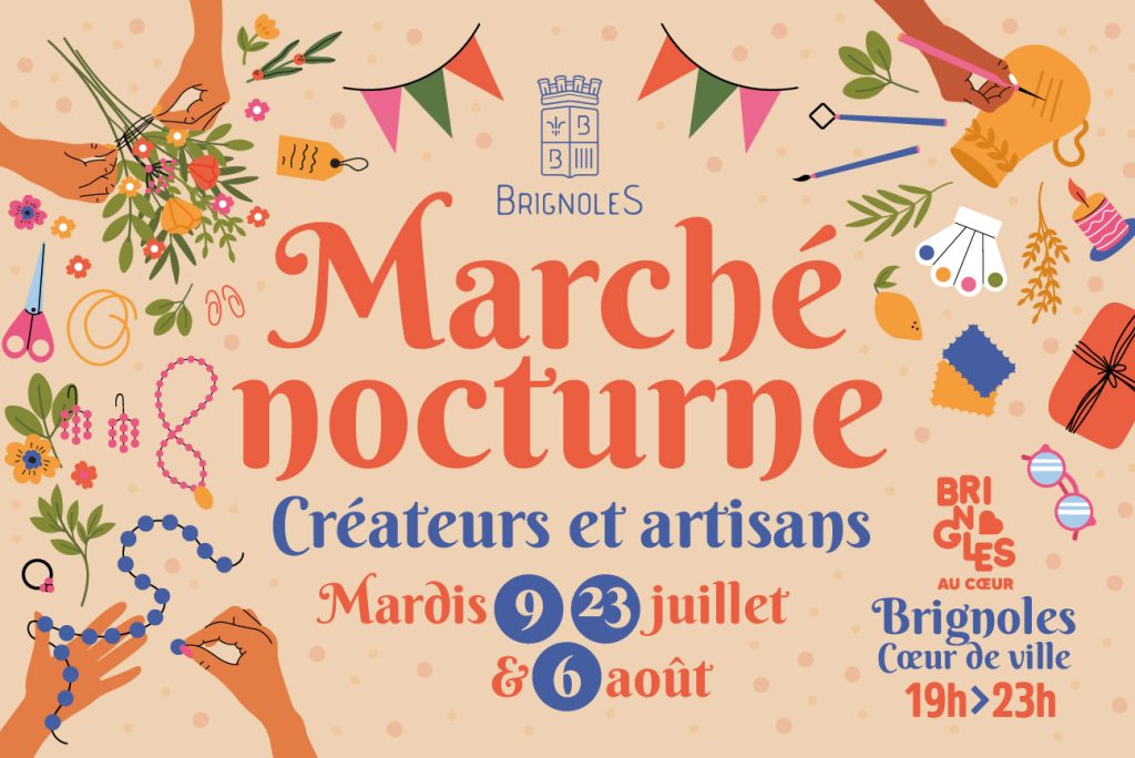 Marché nocturne Brignoles 2024