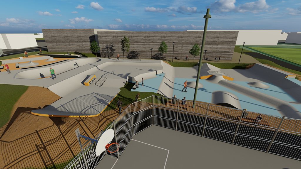 Skatepark extension 2024