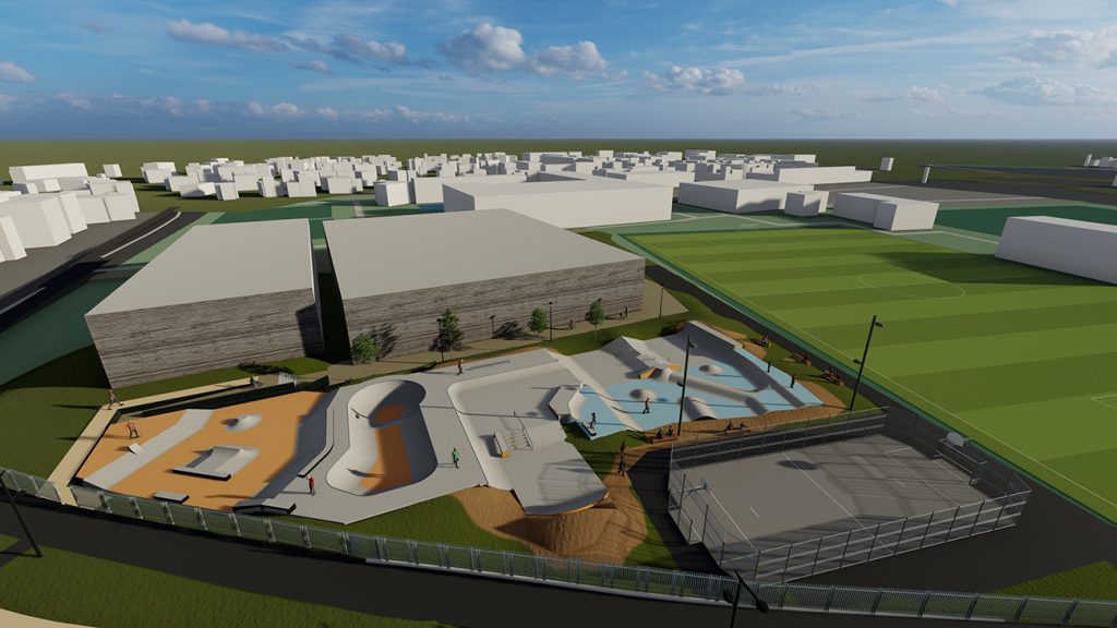 Extension skate-park Brignoles