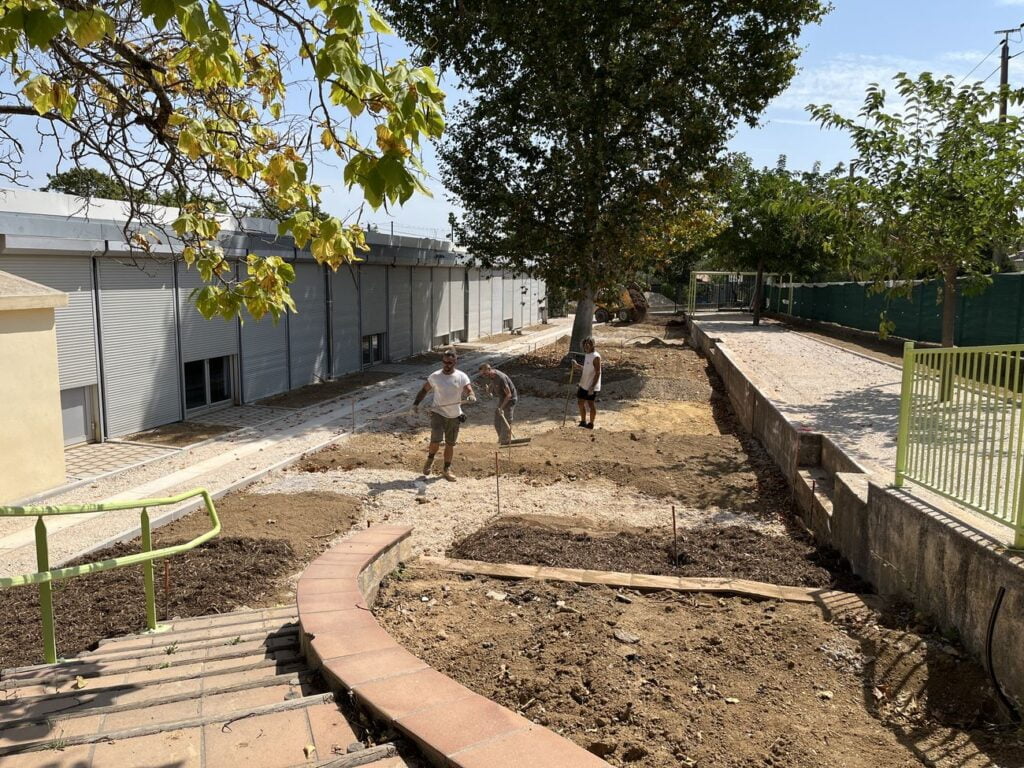 Désimperméabilisation des cours d'école : les premiers travaux sont lancés Ville de Brignoles