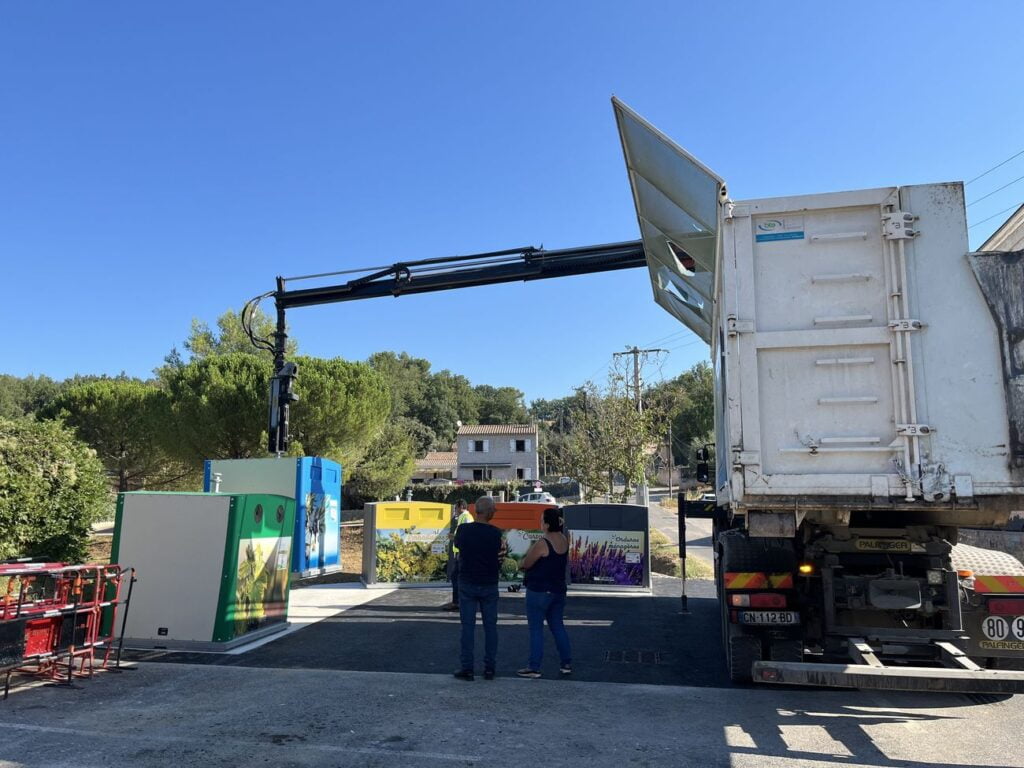 Chemin de la Chêneraie : une solution pour la collecte des déchets Ville de Brignoles