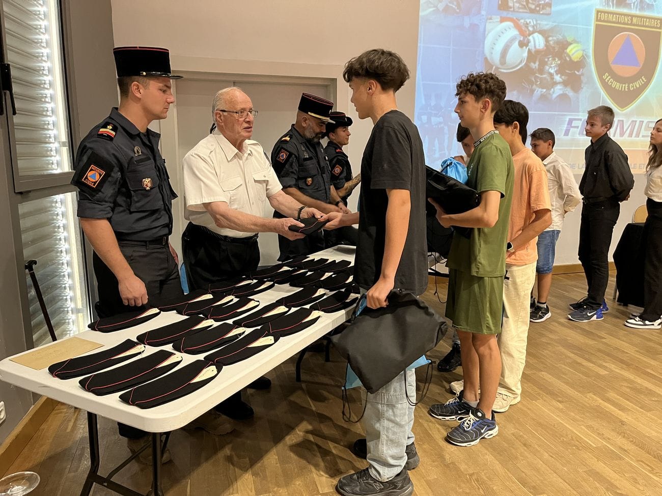 Cadets de l'UIISC7 : la 8ème promo en place Ville de Brignoles