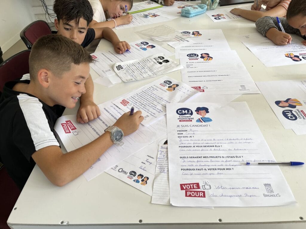 Conseil Municipal des Jeunes : élections le 7 octobre Ville de Brignoles