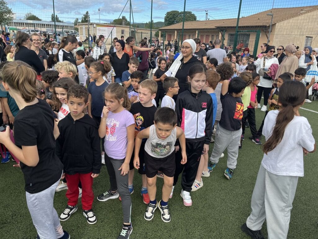 900 écoliers aux Virades de l'Espoir Ville de Brignoles