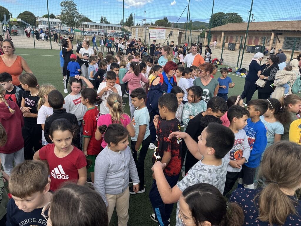 900 écoliers aux Virades de l'Espoir Ville de Brignoles