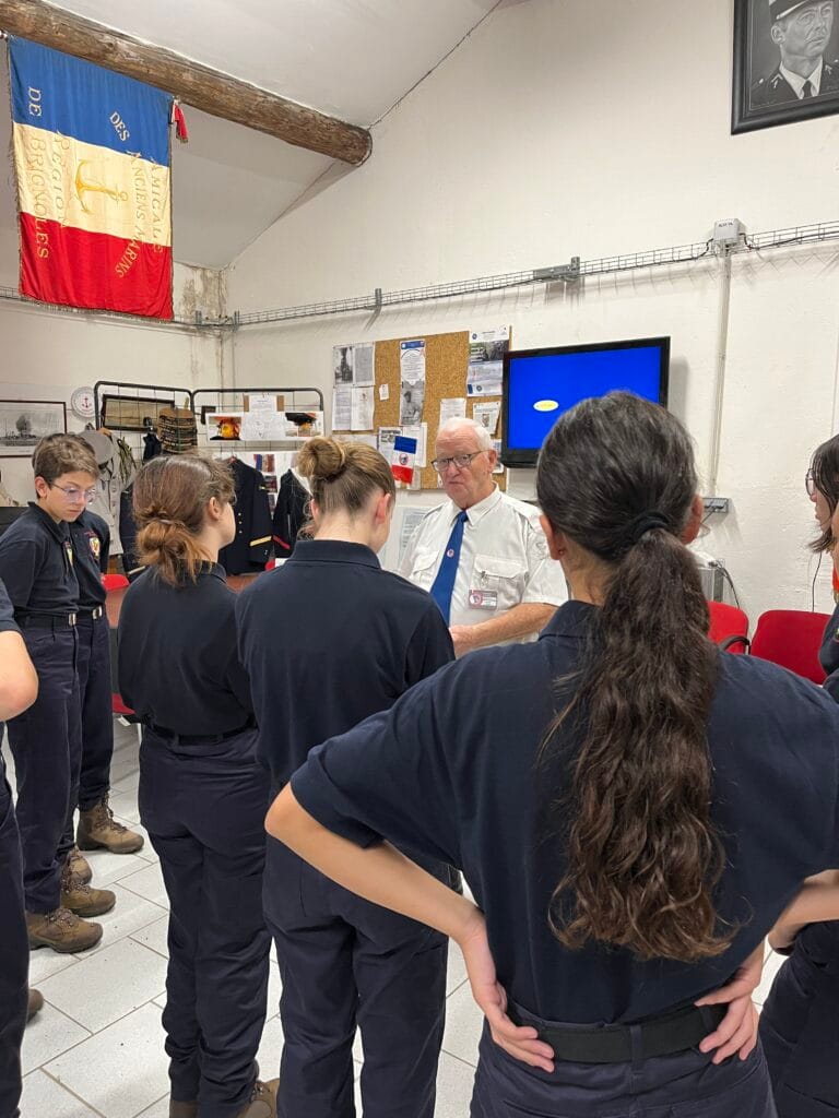 Cadets de l'UIISC7 : visite de la Maison du Combattant Ville de Brignoles