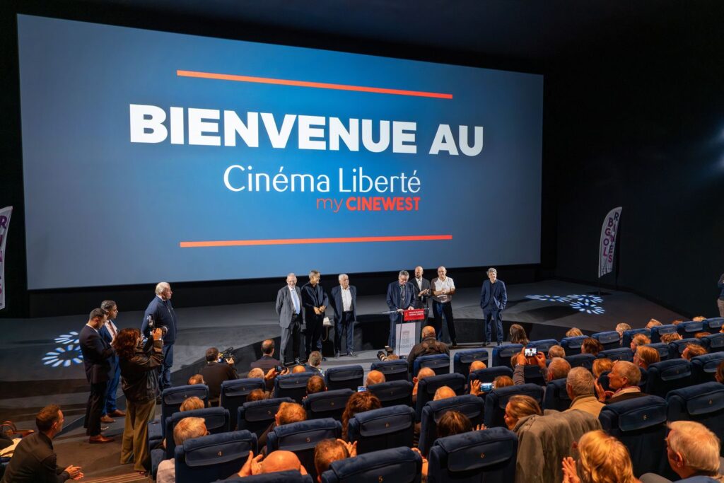 Inauguration du Cinéma Liberté Ville de Brignoles