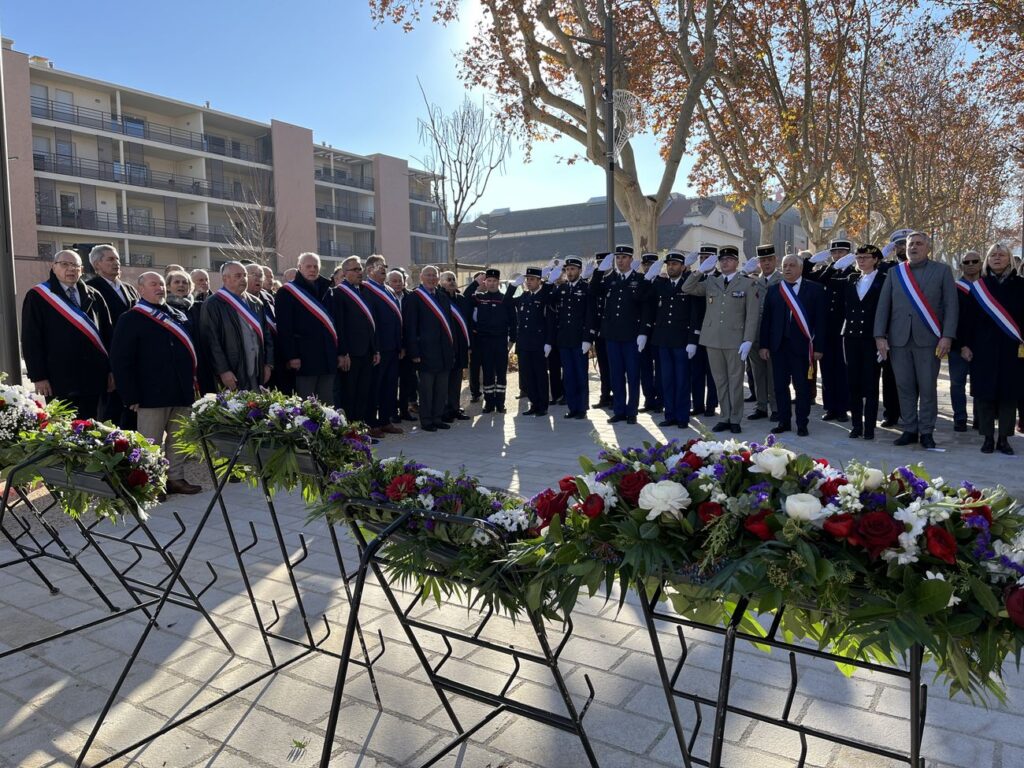 Prise de fonction d'Anne-Cécile Vialle, sous-préfète de Brignoles Ville de Brignoles