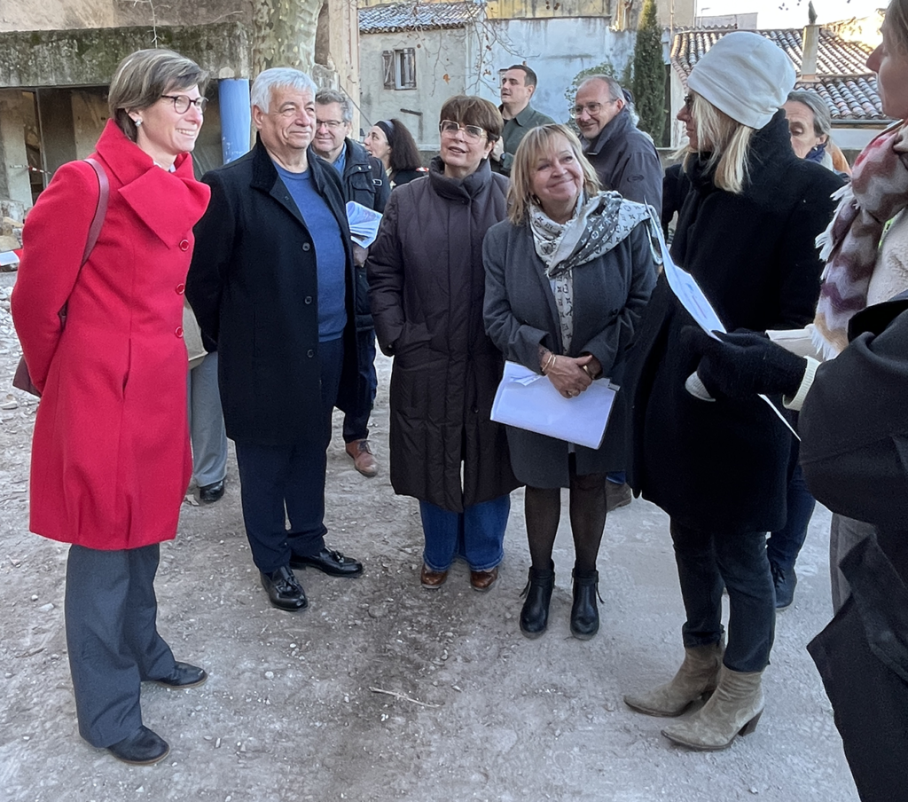 Visite guidée du centre historique pour la sous-préfète Ville de Brignoles