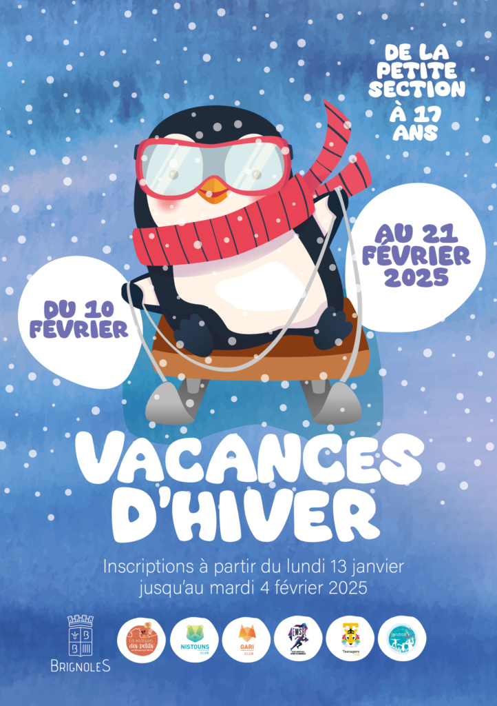 Vacances d'hiver : ouverture des inscriptions Ville de Brignoles
