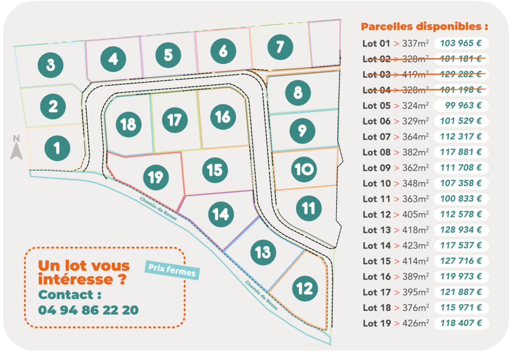 Lotissement communal : lots à vendre Ville de Brignoles