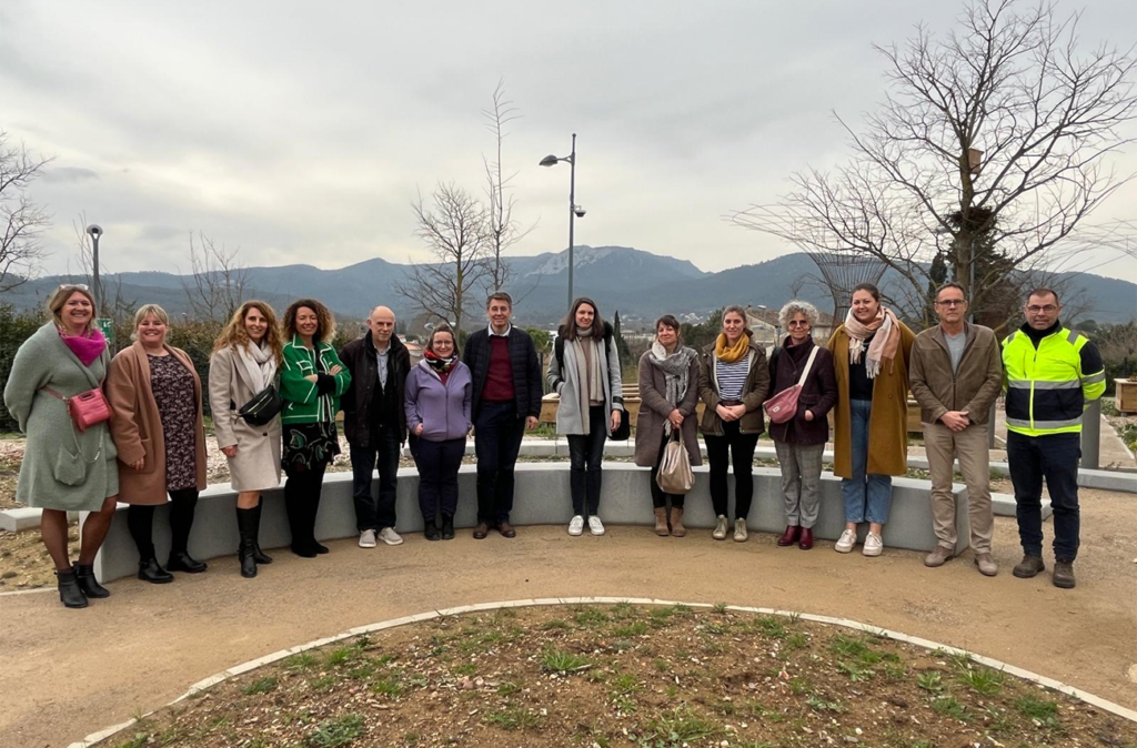 Visite du jury Territoire durable, une Cop d’avance Ville de Brignoles