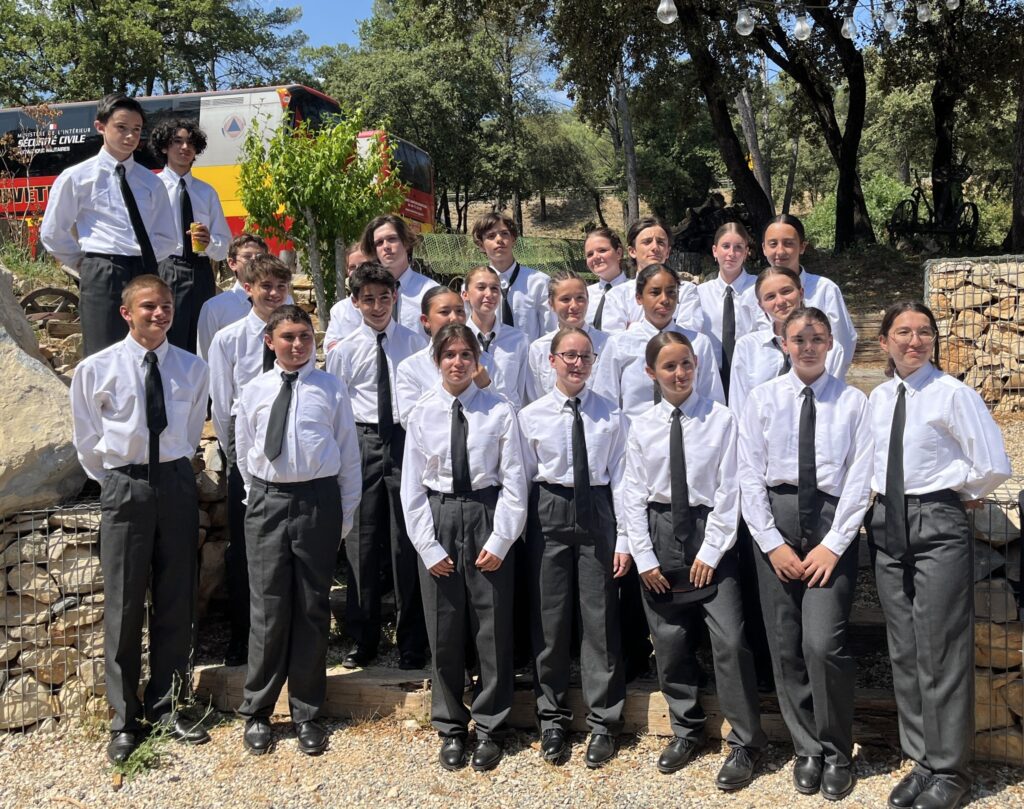 Cérémonie de clôture pour les cadets du RIISC7 Ville de Brignoles