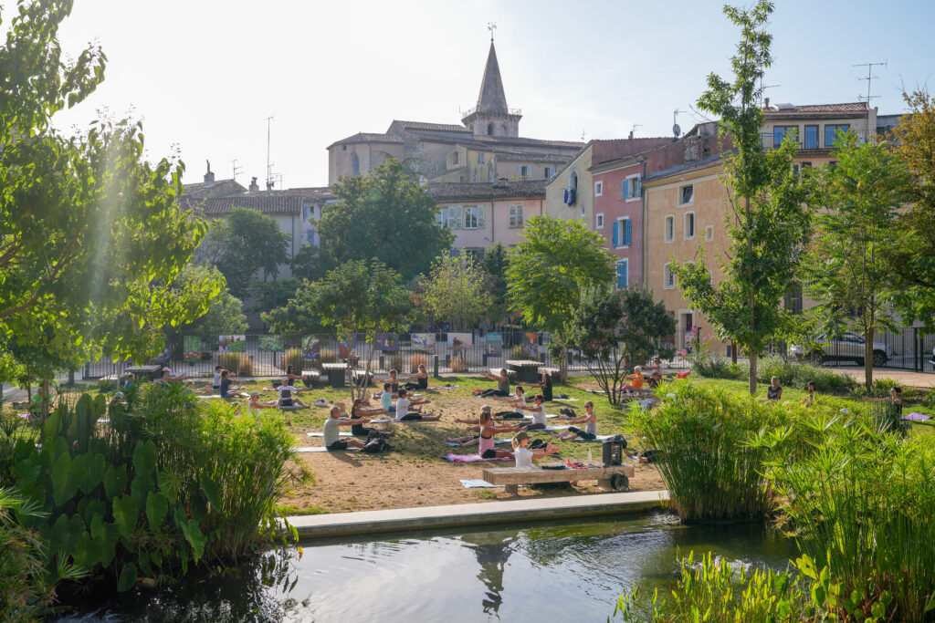 Yoga au jardin Ville de Brignoles