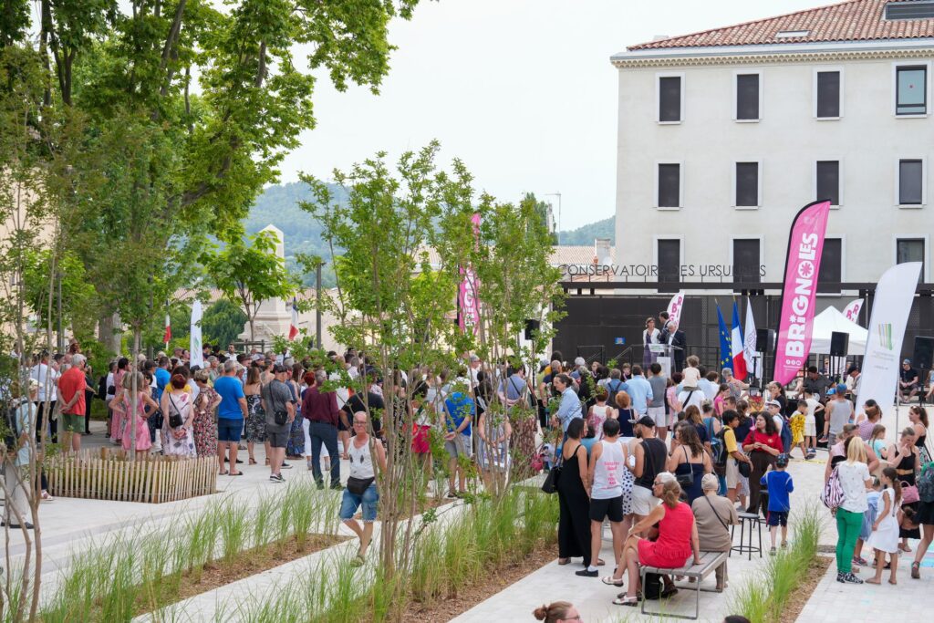Cours Liberté : le point d'orgue de la requalification du centre-ville Ville de Brignoles