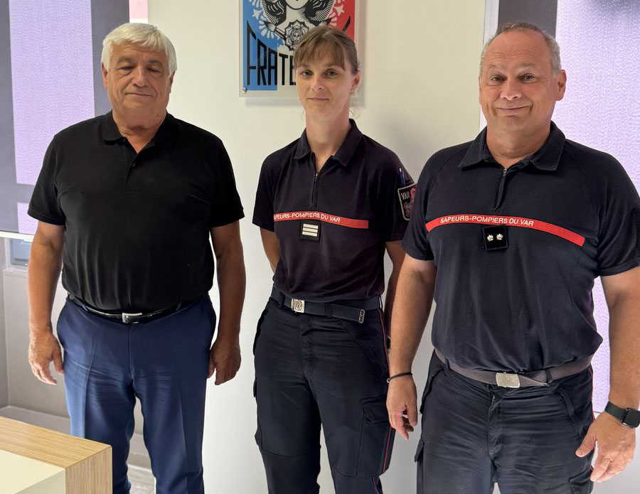 Sapeurs-pompiers : la capitaine Amandine Paillot à la tête du centre de secours Ville de Brignoles