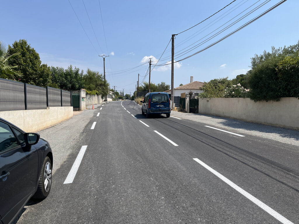Info travaux : première phase lancée chemins du Pin et de la Perte Ville de Brignoles