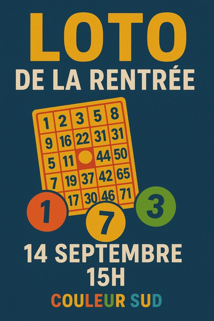 Loto - Couleur Sud Ville de Brignoles