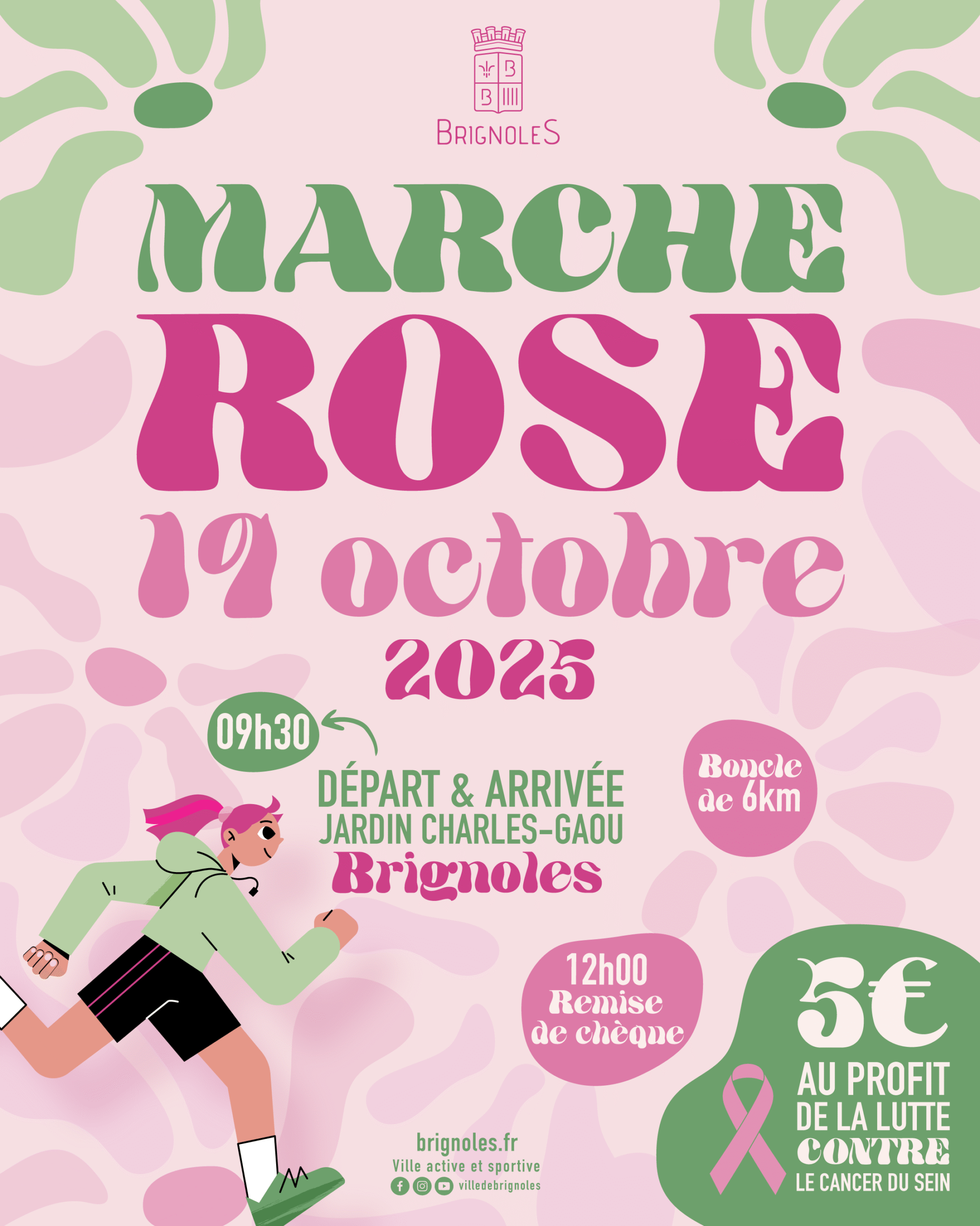Marche rose le 19 octobre Ville de Brignoles