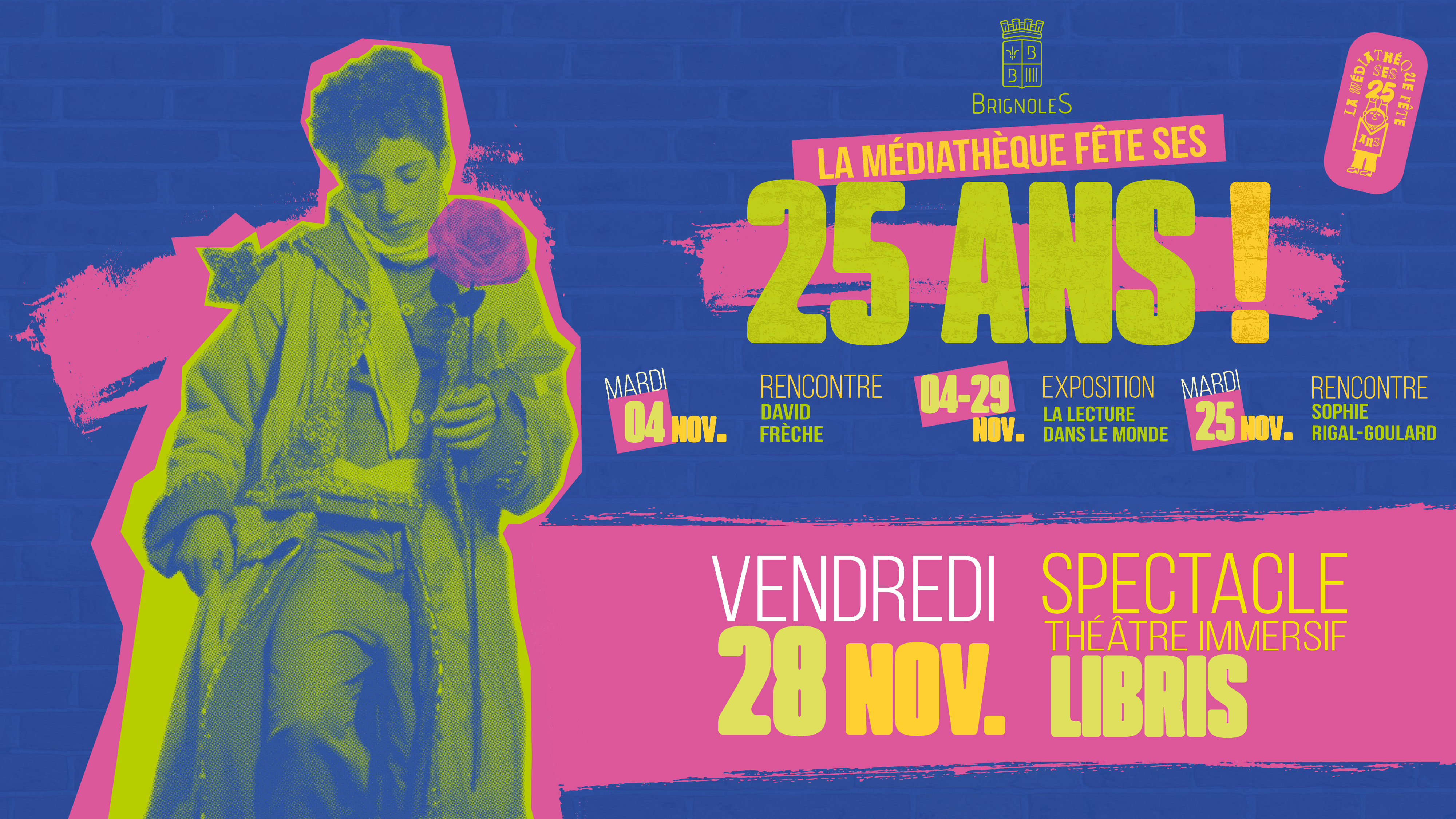 Événement "25 ans de la Médiathèque" Ville de Brignoles