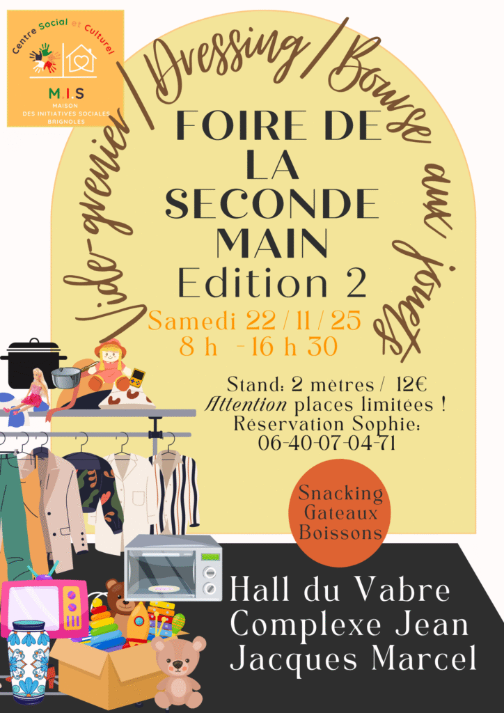 Foire à la seconde main - 2ème édition Ville de Brignoles
