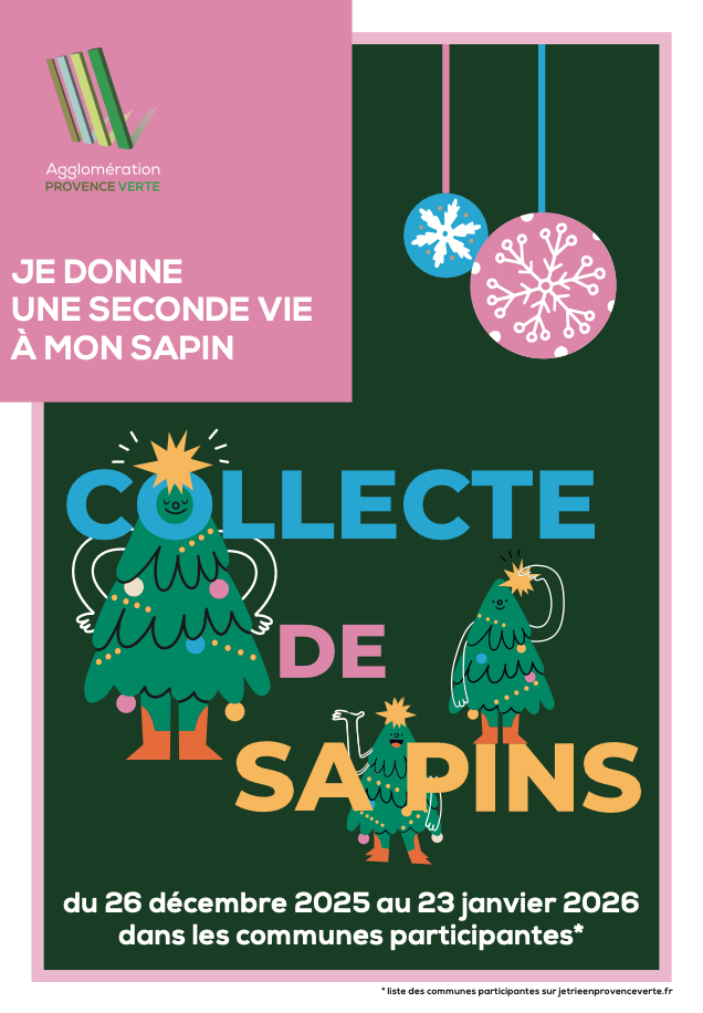 Collecte de sapins Ville de Brignoles