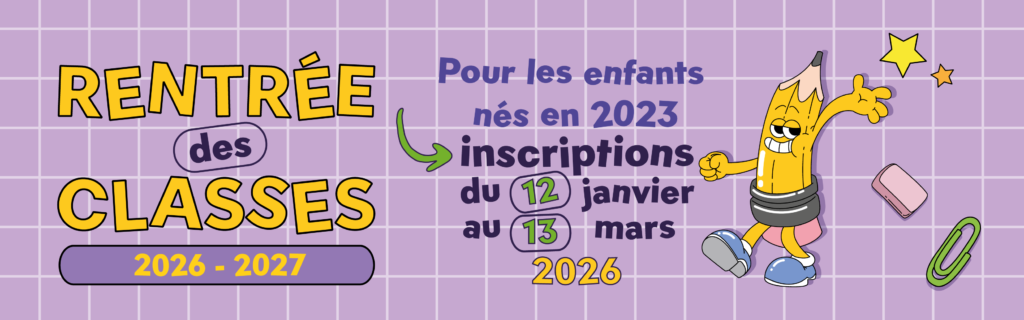 Rentrée scolaire : inscriptions des enfants nés en 2023 Ville de Brignoles