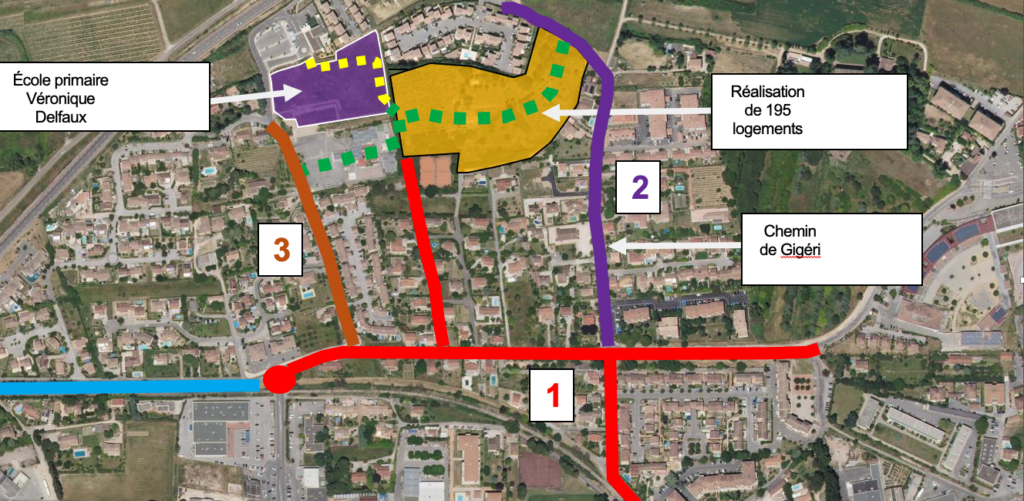 Chemin de Gigeri : lancement de la phase 2 des travaux Ville de Brignoles