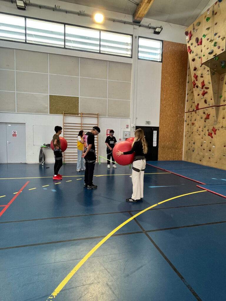 Sensibilisation au handisport au lycée Raynouard Ville de Brignoles