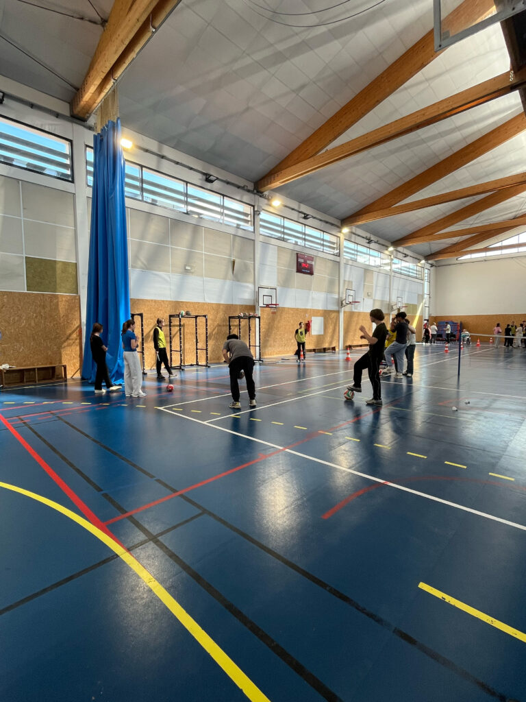 Sensibilisation au handisport au lycée Raynouard Ville de Brignoles