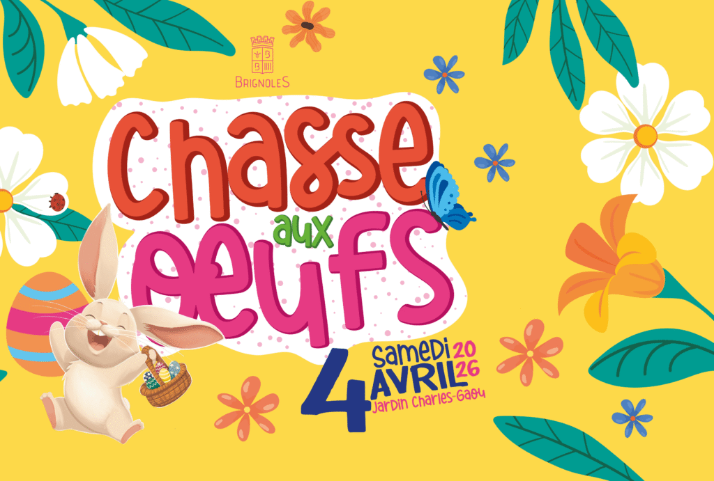 Chasse aux œufs - 4 avril 2026 Ville de Brignoles