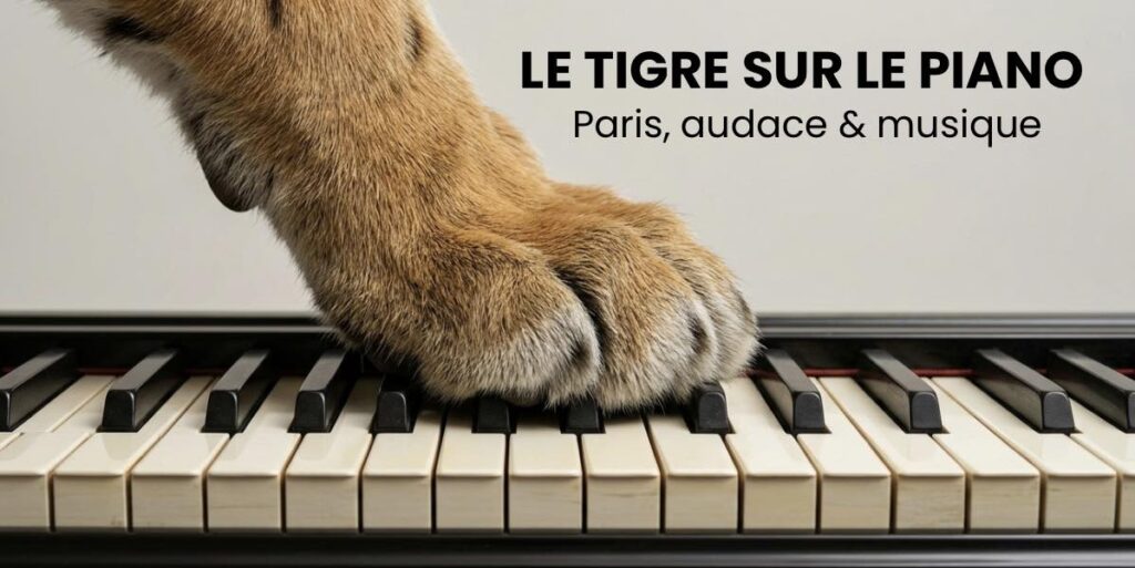 Le tigre sur le piano Ville de Brignoles