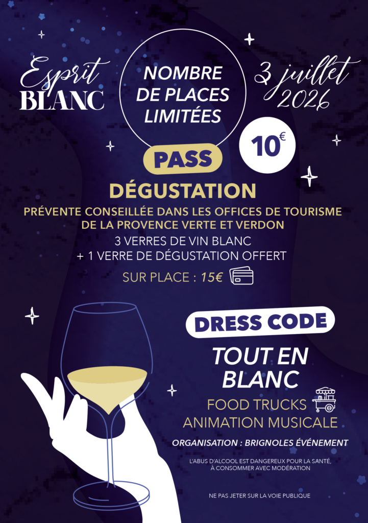 Esprit blanc - 3ème édition Ville de Brignoles