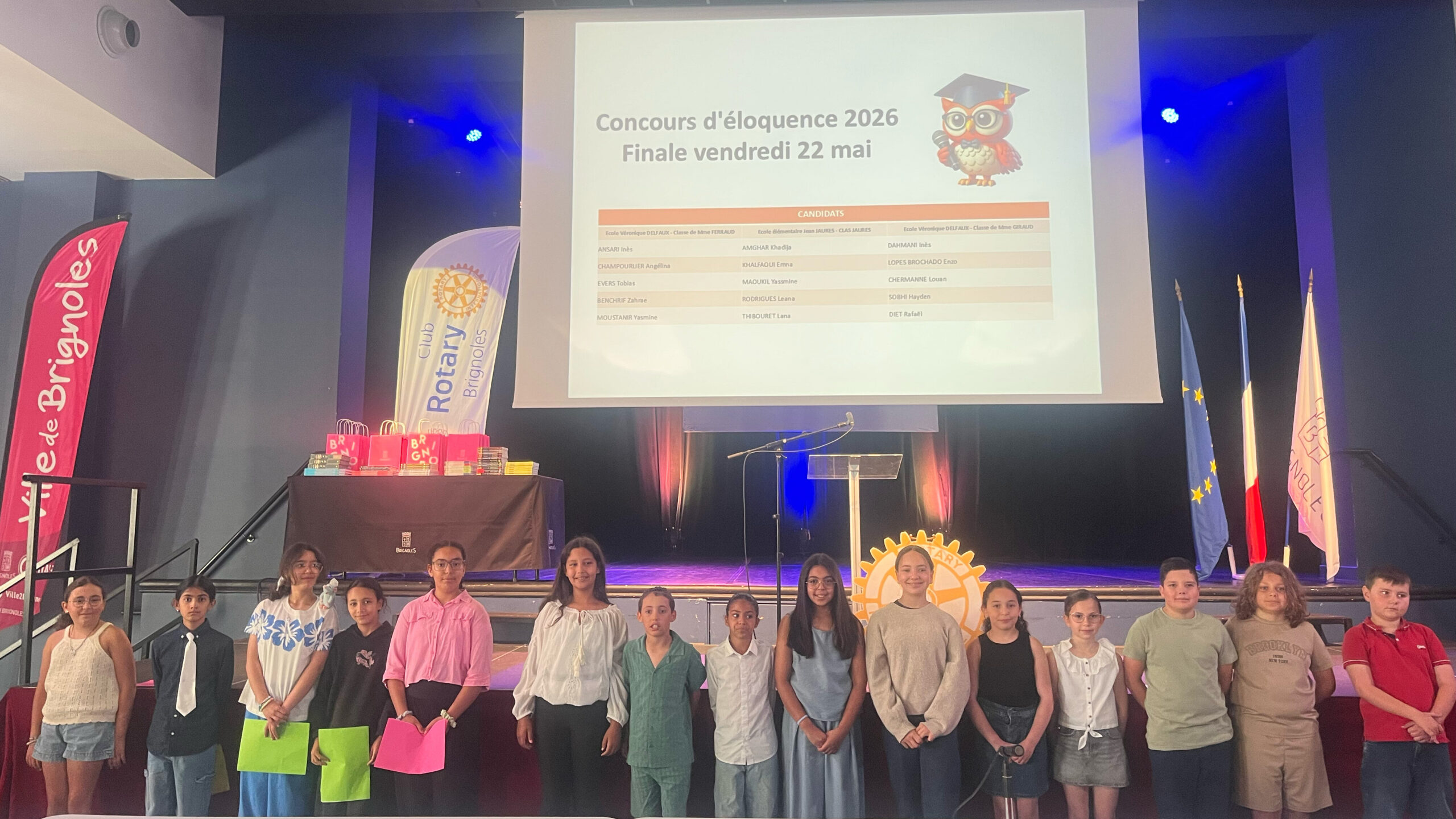 Finale du concours d’éloquence Ville de Brignoles