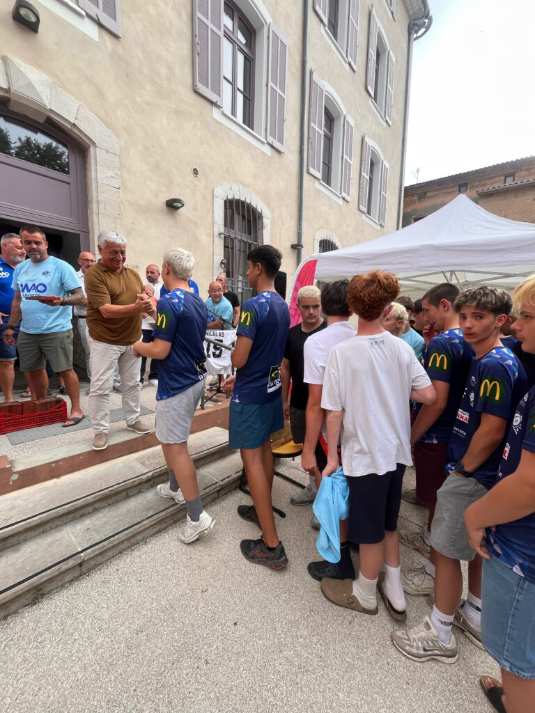 Les U16 cadets du Rugby Provence XV à l'honneur Ville de Brignoles