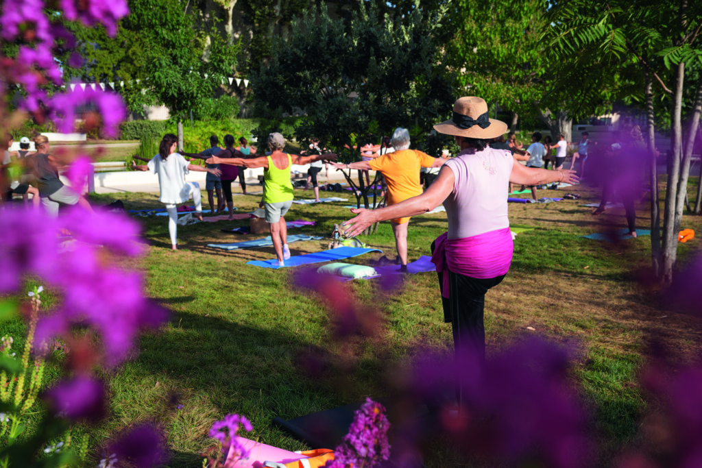 Pilates au jardin Ville de Brignoles
