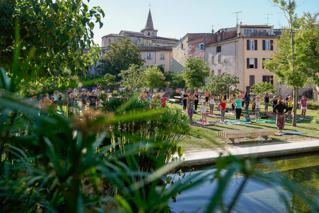 Yoga au jardin Ville de Brignoles