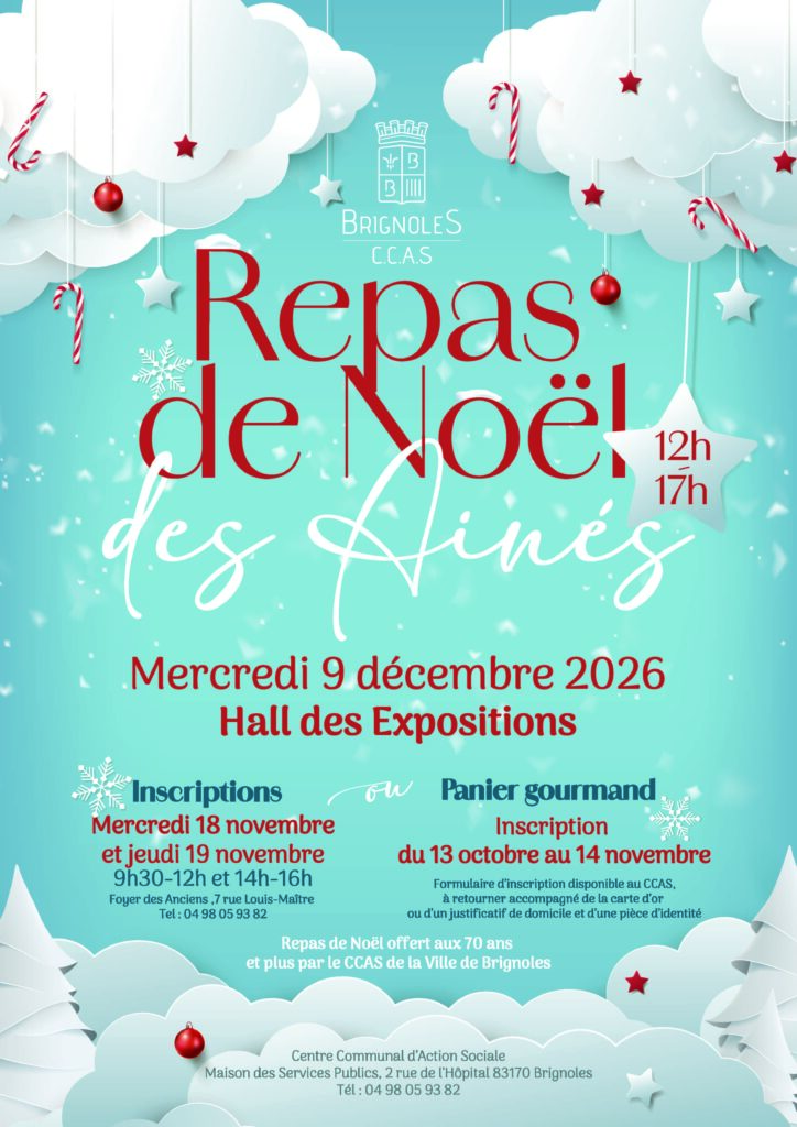 Noël des aînés CCAS Brignoles Ville de Brignoles Noël des aînés CCAS Brignoles Ville de Brignoles