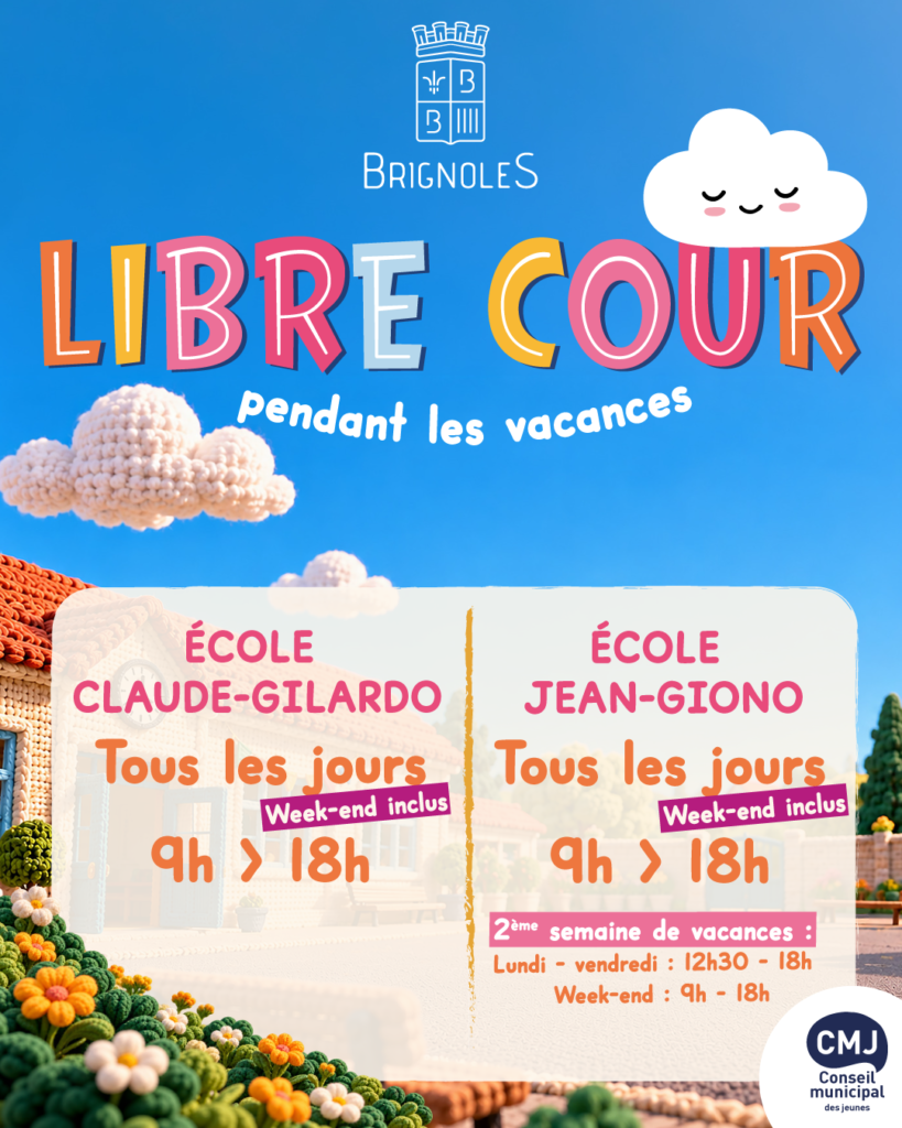 « Libre Cour » : les cours d’école ouvertes au public pendant les vacances de la Toussaint Ville de Brignoles