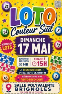 Loto - Couleur Sud Ville de Brignoles
