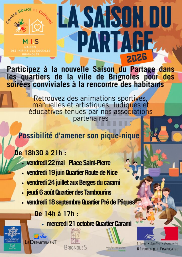 La saison du partage Ville de Brignoles