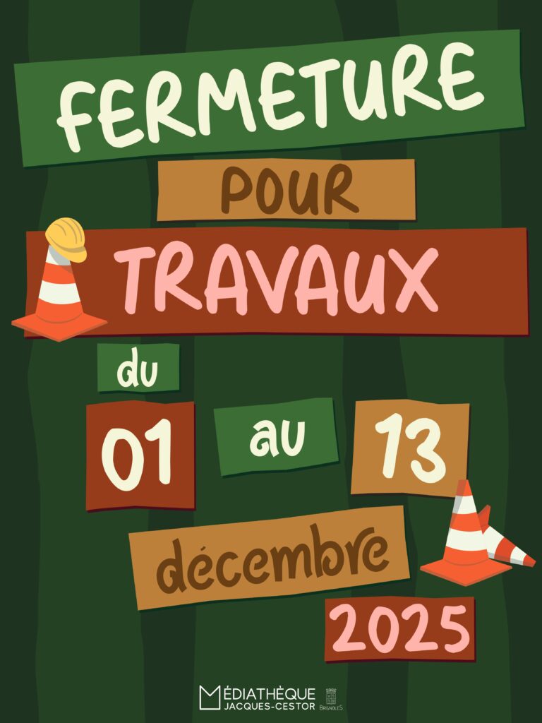 La médiathèque ferme pour travaux Ville de Brignoles